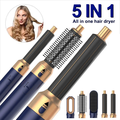 Sèche-cheveux 5 en 1, ensemble de peignes chauds, fer à friser professionnel, lisseur, outil de coiffure pour Dyson Airwrap, sèche-cheveux domestique