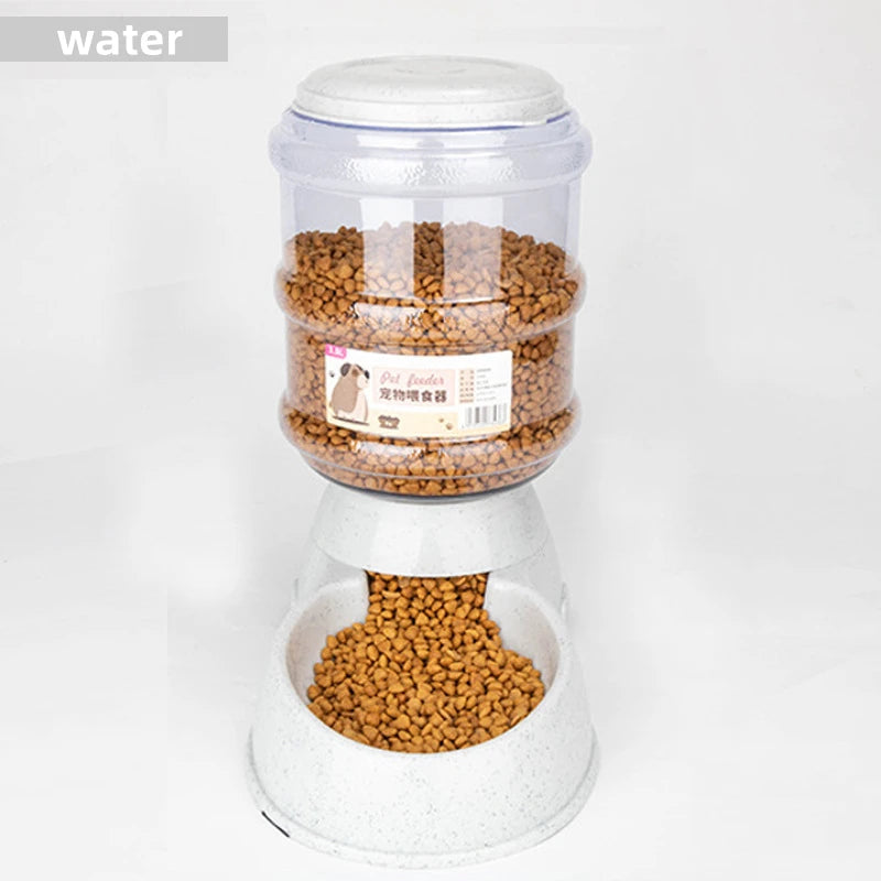 Cuencos comederos para mascotas de gran capacidad, cuenco de comida para perros pequeños, dispensador automático de agua, cuencos para gatos, cuencos de alimentación para mascotas, cuenco para agua y bebida