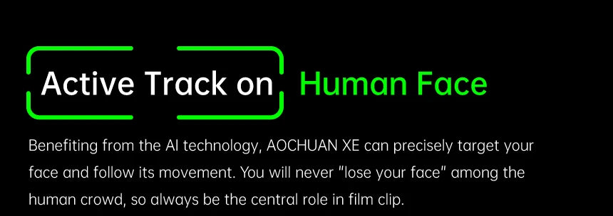 AOCHUAN Estabilizador de cardán portátil de 3 ejes para teléfono inteligente con luz de relleno para iPhone Android Seguimiento facial Tiktok Vlog Smart XE