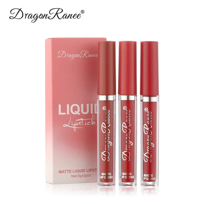 Juego de lápices labiales coreanos, maquillaje para mujeres, cosméticos de belleza, lápices labiales mate, resistentes al agua, de larga duración, el mejor tinte líquido para labios