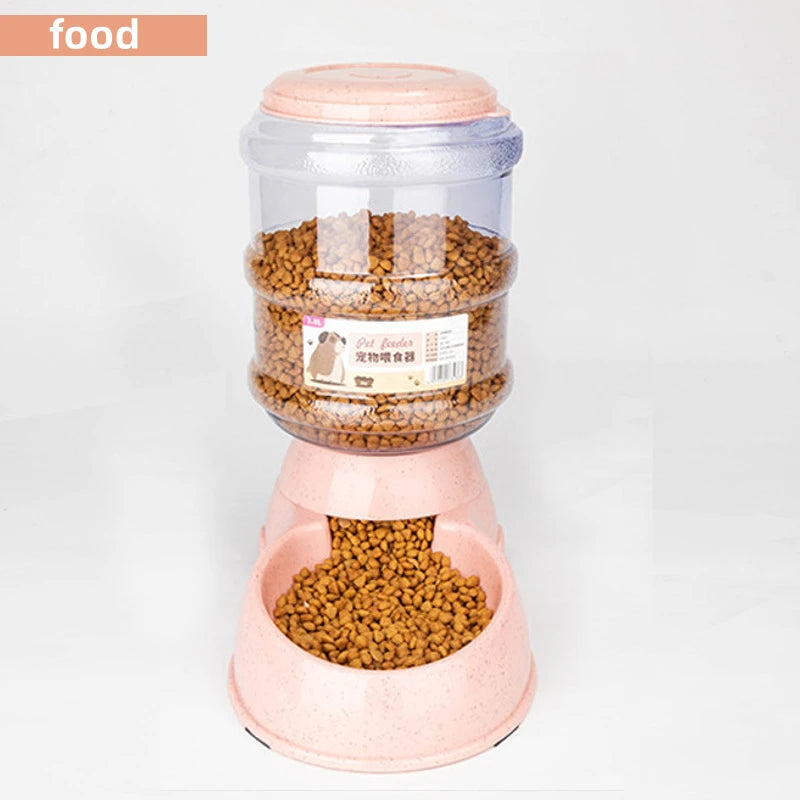 Cuencos comederos para mascotas de gran capacidad, cuenco de comida para perros pequeños, dispensador automático de agua, cuencos para gatos, cuencos de alimentación para mascotas, cuenco para agua y bebida